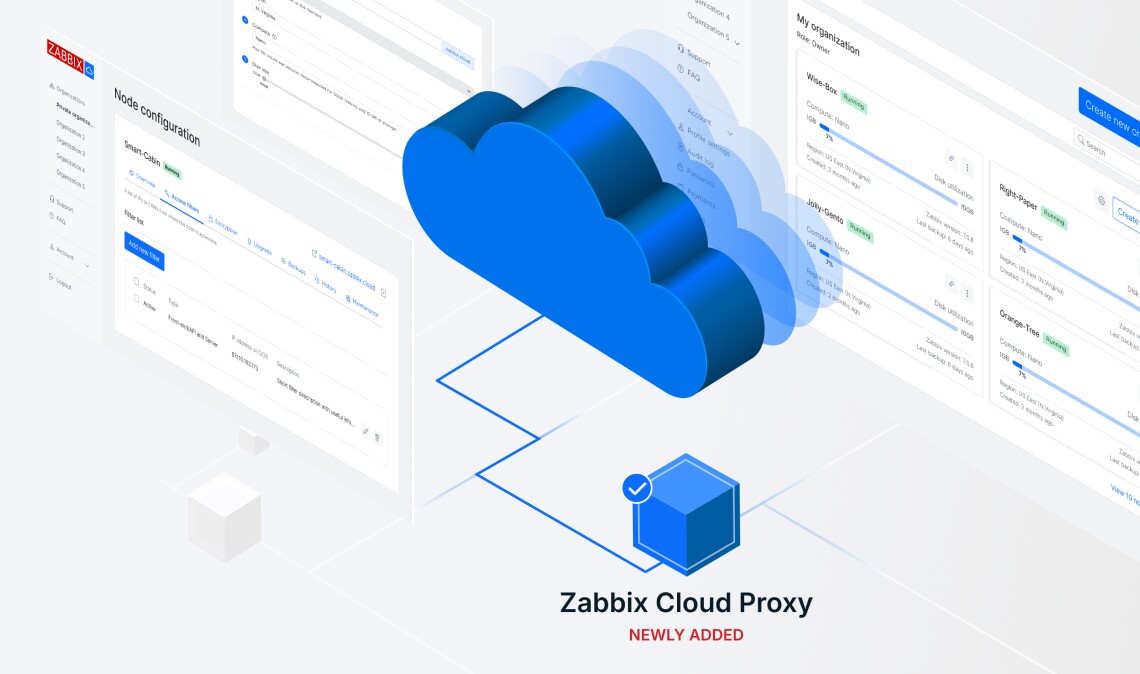 Deploy Zabbix proxies<br>wherever you need them