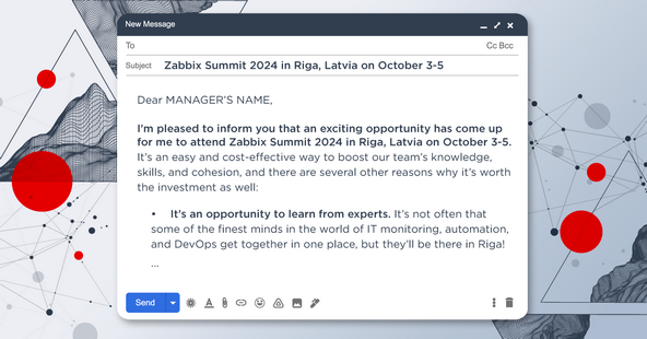 Why should I send you to Zabbix Summit 2024?