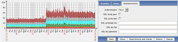 Zabbix 2.4 web monitoring