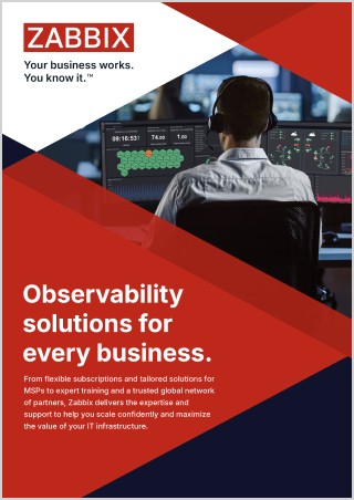 Download Zabbix Business brochure in PDF