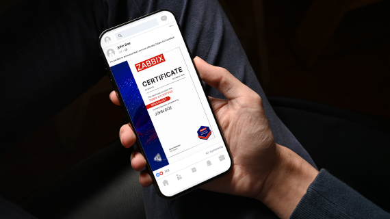 Share your certificate!